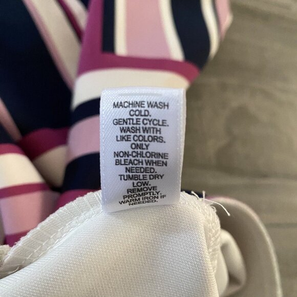 Cato Skirt Size Medium Elastic Waist Pull On Geometric Pencil Y2K Retro Chic New - Picture 7 of 8